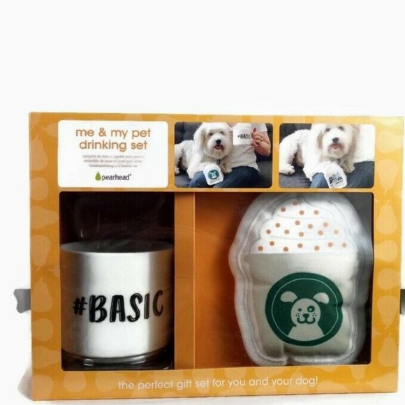 Pearhead NEW BASIC Me And My Pet Drinking Set - Picture 2 of 14
